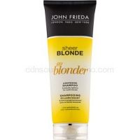 John Frieda Sheer Blonde Go Blonder zosvetľujúci šampón pre blond vlasy  250 ml