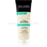 John Frieda Sheer Blonde Highlight Activating hydratačný kondicionér pre blond vlasy  250 ml