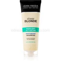 John Frieda Sheer Blonde Highlight Activating hydratačný šampón pre blond vlasy  250 ml
