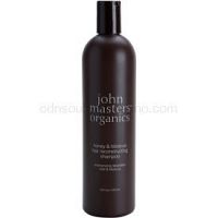 John Masters Organics Honey & Hibiscus obnovujúci šampón pre posilnenie vlasov  473 ml