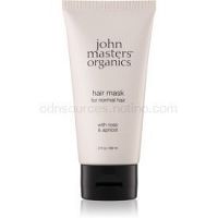 John Masters Organics Rose & Apricot maska na vlasy  60 ml