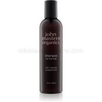 John Masters Organics Rosemary & Peppermint šampón pre jemné vlasy  236 ml