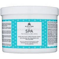 Kallos Spa masážny krém na ruky a nohy  500 ml
