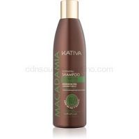 KATIVA Macadamia hydratačný šampón na lesk a hebkosť vlasov  250 ml