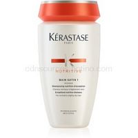 Kérastase Nutritive Bain Satin 1 šampónový kúpeľ pre lesk a ochranu farby normálnych až ľahko citlivých farbených vlasov  250 ml