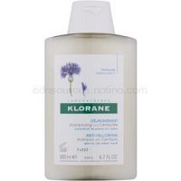 Klorane Centaurée šampón pre blond a šedivé vlasy  200 ml