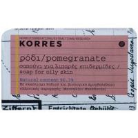 Korres Pomegranate tuhé mydlo pre mastnú pokožku  125 g
