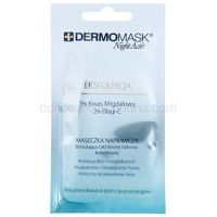 L’biotica DermoMask Night Active exfoliačná maska pre obnovu povrchu pleti  12 ml