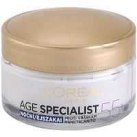 L’Oréal Paris Age Specialist 55+ nočný krém proti vráskam  50 ml