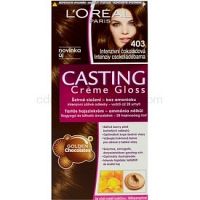L’Oréal Paris Casting Creme Gloss farba na vlasy odtieň 403 Golden Chocolates  