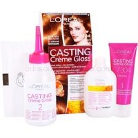 L’Oréal Paris Casting Creme Gloss farba na vlasy odtieň 7304 Cinnamon  