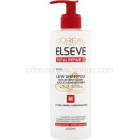 L’Oréal Paris Elseve Total Repair 5 Low Shampoo ochranný krém na umývanie pre suché a poškodené vlasy  400 ml