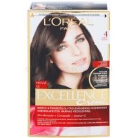 L’Oréal Paris Excellence Creme farba na vlasy odtieň 4 Natural Dark Brown  