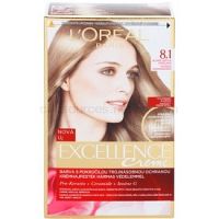 L’Oréal Paris Excellence Creme farba na vlasy odtieň 8,1 Ash Blonde  