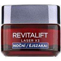 L’Oréal Paris Revitalift Laser X3 nočný regeneračný krém proti starnutiu pleti  50 ml