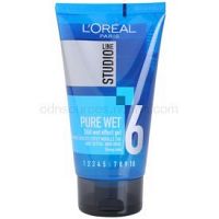 L’Oréal Paris Studio Line Pure Wet gél na vlasy s mokrým efektom 24H Wet Effect Strong Hold 6 150 ml