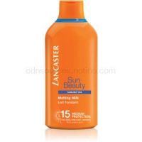 Lancaster Sun Beauty mlieko na opaľovanie SPF 15  400 ml