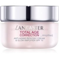 Lancaster Total Age Correction _Amplified výživný protivráskový krém pre rozjasnenie pleti  50 ml