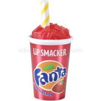 Lip Smacker Coca Cola Fanta štýlový balzam na pery v tégliku príchuť Strawberry 7,4 g