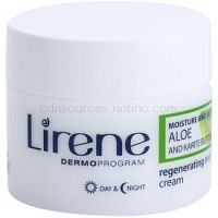 Lirene Moisture & Nourishment regeneračný liftingový krém s aloe vera a bambucké maslo  50 ml