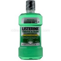 Listerine Teeth & Gum Defence ústna voda proti zubnému povlaku a pre zdravé ďasná príchuť Fresh Mint  500 ml