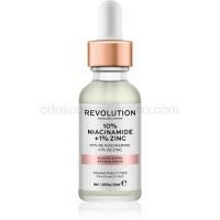 Makeup Revolution Skincare 10% Niacinamide + 1% Zinc sérum na rozšírené póry  30 ml