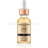 Makeup Revolution Skincare Gold Elixir pleťový elixír so šípkovým olejom  30 ml