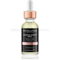 Makeup Revolution Skincare Quinoa Night Peel jemné nočné peelingové sérum   ml