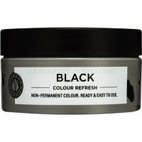 Maria Nila Colour Refresh Black jemná vyživujúca maska bez permanentných farebných pigmentov výdrž 4-10 umytí 2.00 100 ml
