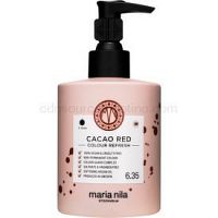Maria Nila Colour Refresh Cacao Red jemná vyživujúca maska bez permanentných farebných pigmentov výdrž 4-10 umytí 6.35 300 ml