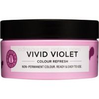 Maria Nila Colour Refresh Vivid Violet jemná vyživujúca maska bez permanentných farebných pigmentov výdrž 4-10 umytí 0.22 100 ml