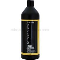 Matrix Total Results Hello Blondie ochranný kondicionér pre blond vlasy  1000 ml