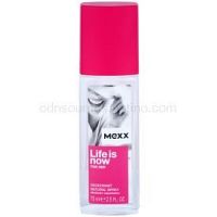 Mexx Life is Now  for Her deodorant s rozprašovačom pre ženy 75 ml  