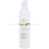 Milk Shake Sweet Camomile vyživujúci kondicionér pre blond vlasy bez parabénov  300 ml