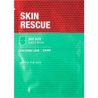 Missha For Men Skin Rescue upokojujúca plátienková maska pre mužov  23 g