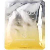 Missha Super Aqua Cell Renew Snail hydratačná maska  s extraktom zo slimáka  28 g