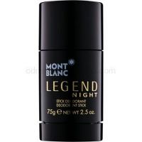 Montblanc Legend Night deostick pre mužov 75 g  