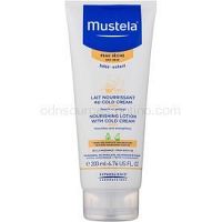 Mustela Bébé Soin telové mlieko s obsahom cold cream  200 ml