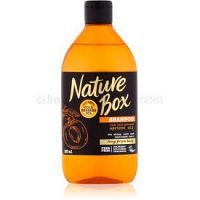 Nature Box Apricot vyživujúci šampón na lesk a hebkosť vlasov  385 ml