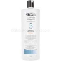 Nioxin System 5 čistiaci šampón pre mierne rednutie normálnych až silných, prírodných aj chemicky ošetrených vlasov  1000 ml