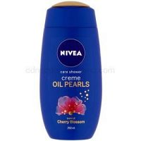 Nivea Creme Oil Pearls upokojujúci sprchový gél Cherry Blossom 250 ml