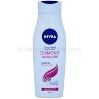 Nivea Diamond Gloss šampón pre unavené vlasy bez lesku  400 ml