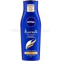 Nivea Hairmilk ošetrujúci šampón pre silné a nepoddajné vlasy  400 ml