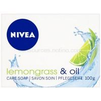 Nivea Lemongrass & Oil tuhé mydlo  100 g