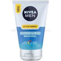 Nivea Men Active Energy osviežujúci čistiaci gél na tvár  100 ml