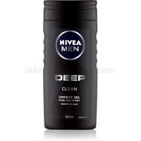Nivea Men Deep sprchový gél na tvár, telo a vlasy  250 ml