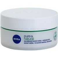 Nivea Visage Pure & Natural upokojujúci denný krém pre suchú pleť  50 ml