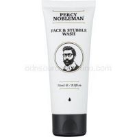 Percy Nobleman Face & Stubble čistiaci gél na tvár a fúzy  75 ml