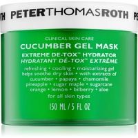 Peter Thomas Roth Cucumber De-Tox hydratačná gélová maska na tvár a očné okolie  150 ml