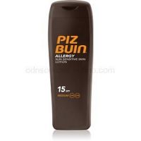 Piz Buin Allergy mlieko na opaľovanie SPF 15  200 ml